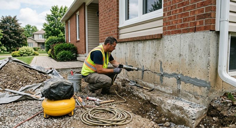Basement Foundation Repair in Auburn, NH