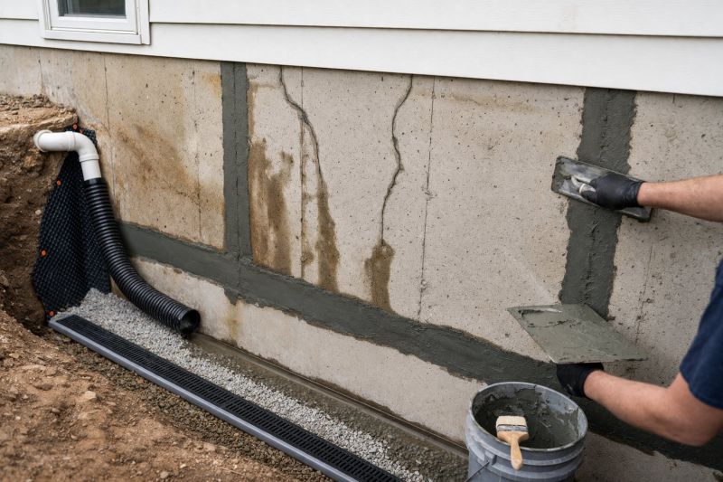 Basement Foundation Repair in North Andover, MA