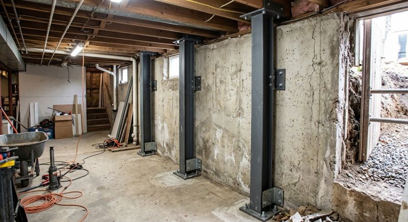 Basement Stabilization in North Andover, MA