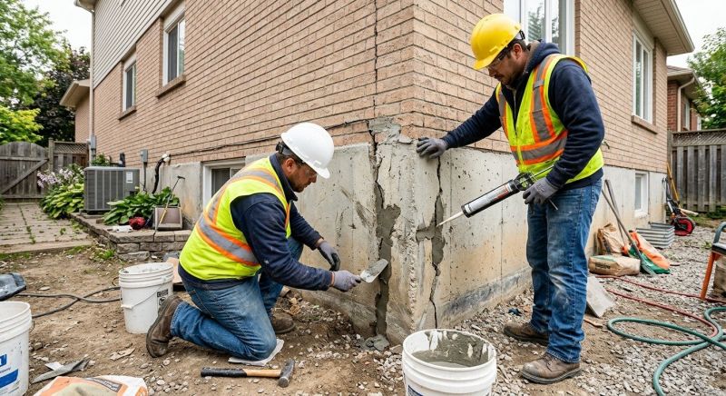 Building Foundation Repair in Lincoln, MA