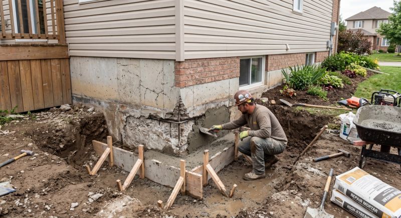 Building Foundation Repair in Pelham, NH
