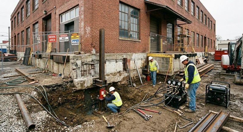Building Foundation Repair in Raymond, NH