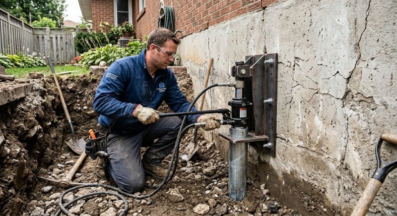 Concrete Foundation Leveling in Brookline, MA