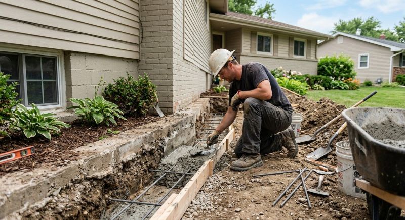 Concrete Foundation Repair in Georgetown, MA