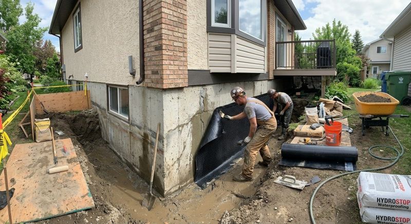 Concrete Foundation Repair in Pelham, NH