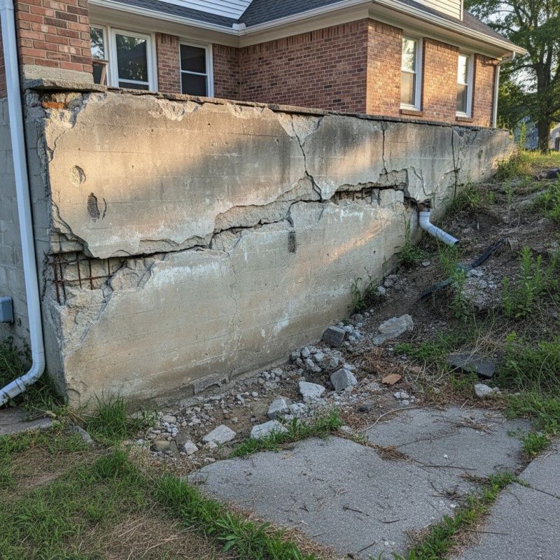 Cracked Foundation Repair in Georgetown, MA