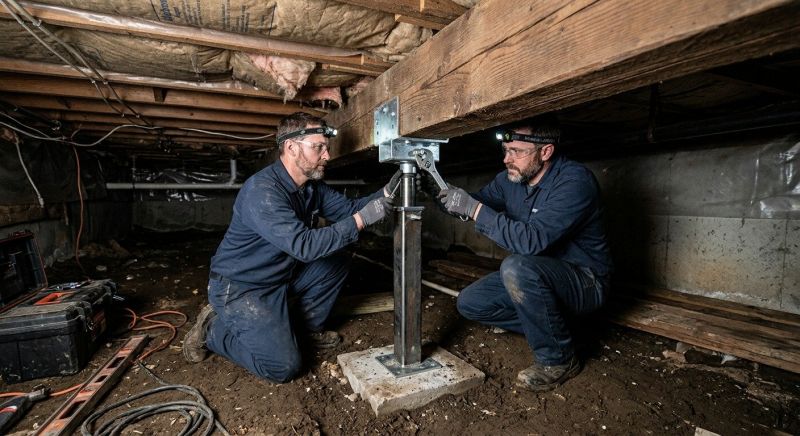 Crawlspace Foundation Repair in Essex County, MA