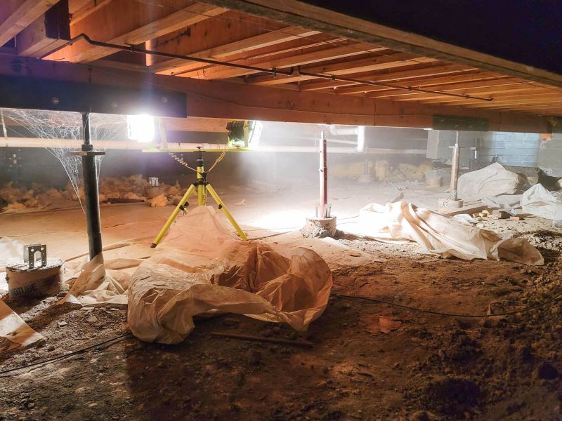 Crawlspace Foundation Repair in Georgetown, MA