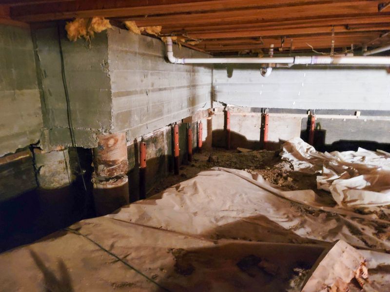 Crawlspace Foundation Repair in North Reading, MA