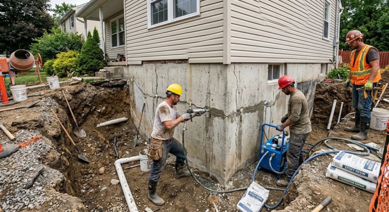 Foundation Damage Repair in Cambridge, MA