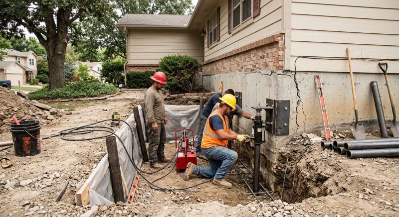 Foundation Damage Repair in Malden, MA