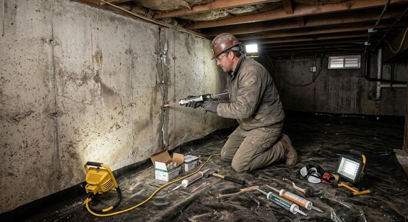 Foundation Damage Repair in Reading, MA