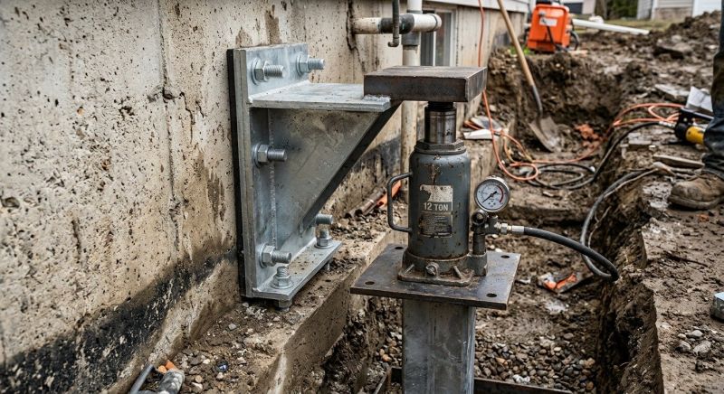 Foundation Jacking in Auburn, NH