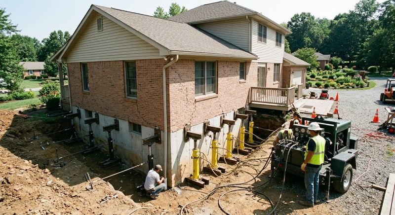 Foundation Jacking in Malden, MA
