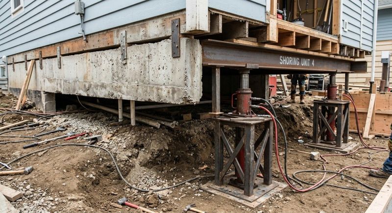 Foundation Jacking in North Hampton, NH