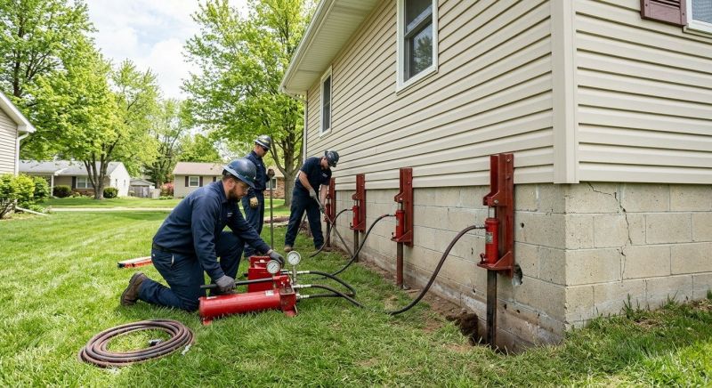 Foundation Jacking in Saugus, MA