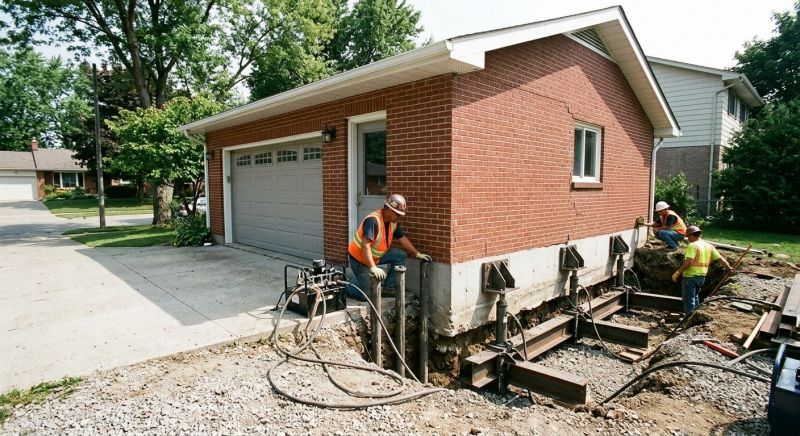 Foundation Lifting in Groton, MA