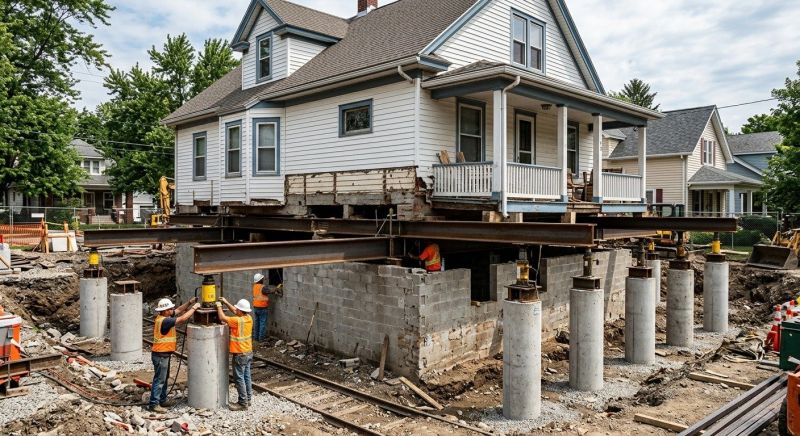 Foundation Raising in Chelsea, MA
