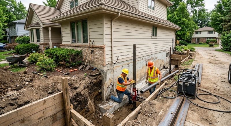 Foundation Repair in Medford, MA