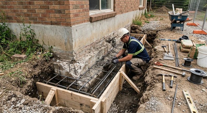Foundation Repair in Woburn, MA