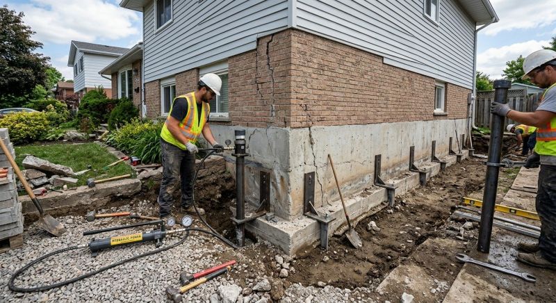 Foundation Stabilizing in Danville, NH