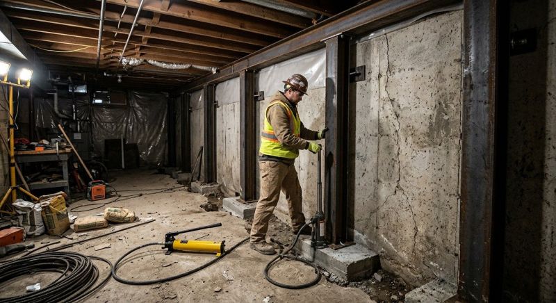 Foundation Stabilizing in Groveland, MA