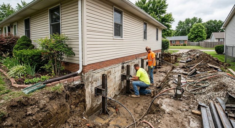 Foundation Stabilizing in Litchfield, NH