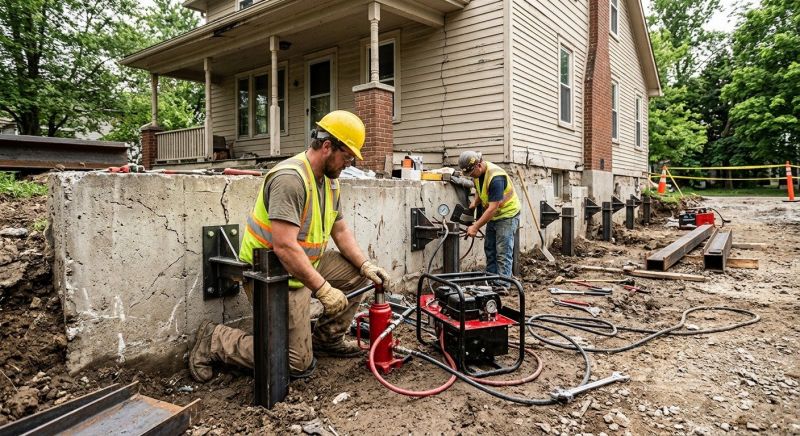 Foundation Stabilizing in Salem, NH