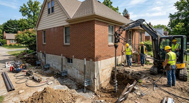Foundation Stabilizing in Tyngsboro, MA