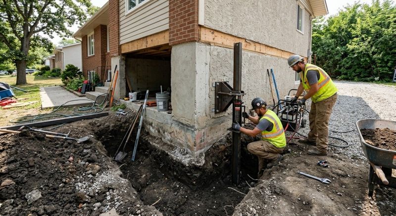Foundation Structural Repair in Billerica, MA
