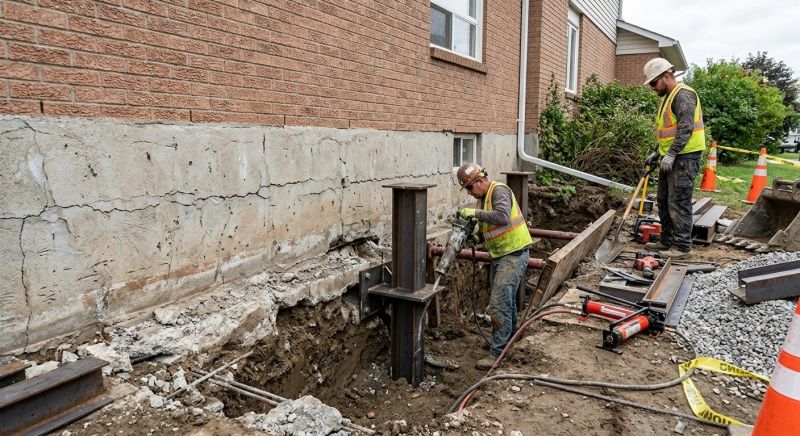 Foundation Structural Repair in Georgetown, MA
