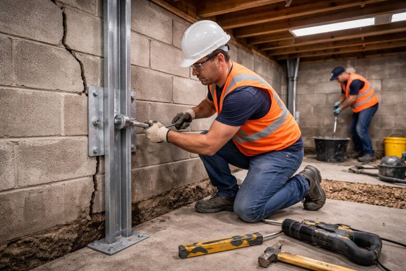 Foundation Structural Repair in Newton, MA