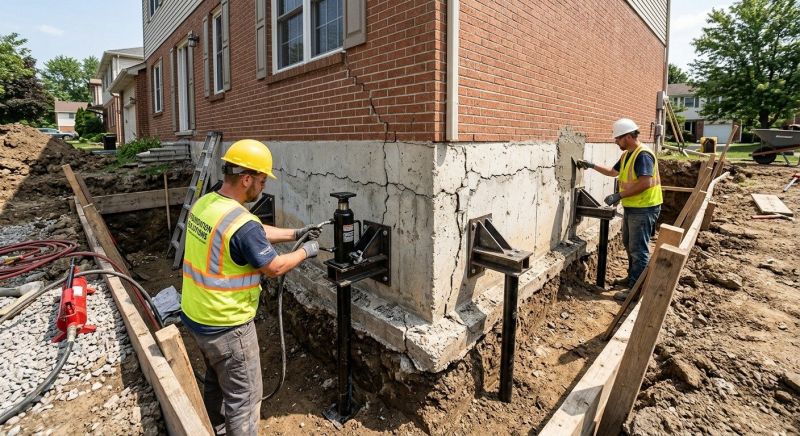 Foundation Structural Repair in Rockingham County, NH