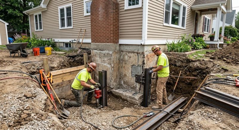 Home Foundation Repair in Hampton, NH