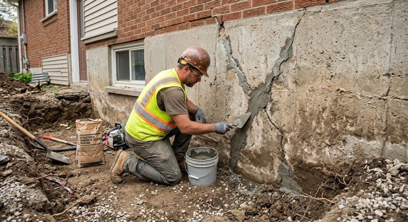 Home Foundation Repair in Hampton, NH
