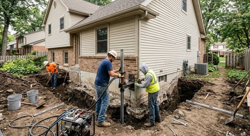 Home Foundation Repair in Raymond, NH