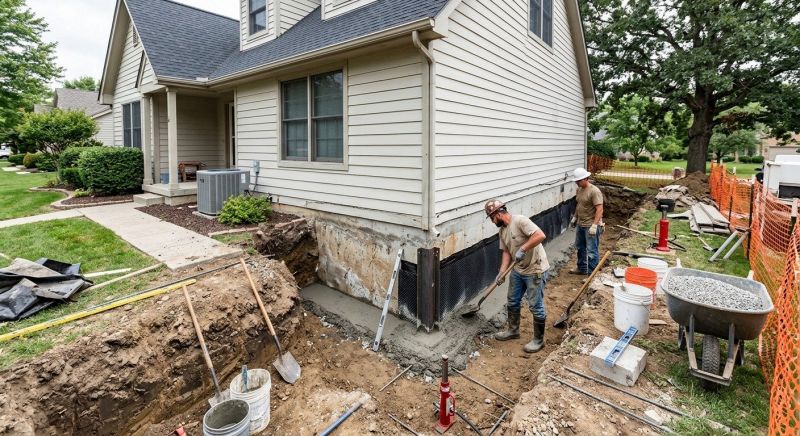 House Foundation Repair in Acton, MA