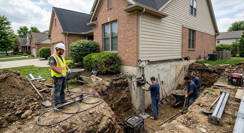 House Foundation Repair in Newburyport, MA