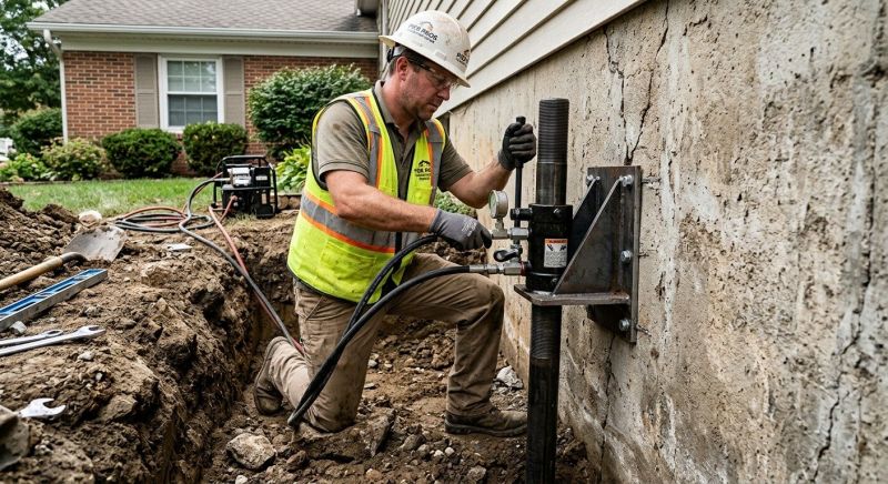 Settling Foundation Service in Everett, MA