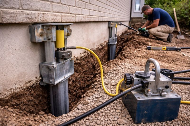 Sinking Foundation Repair in Hollis, NH