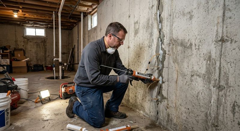 Structural Crack Repair in North Andover, MA