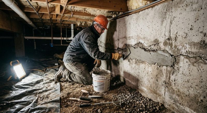 Structural Foundation Repair in Burlington, MA