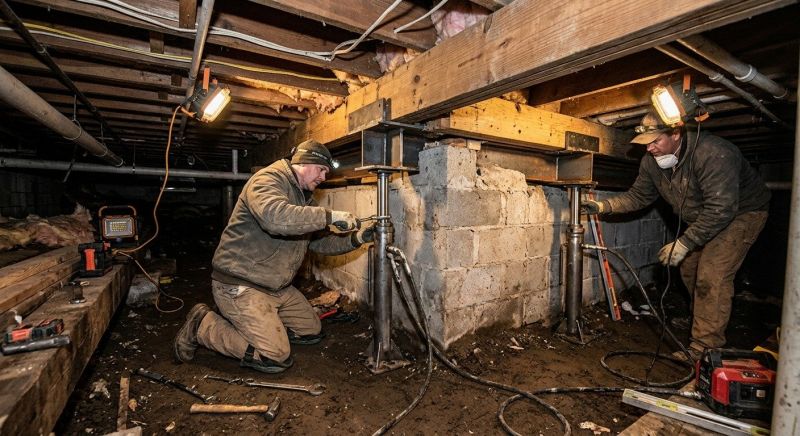 Structural Foundation Repair in Chelsea, MA