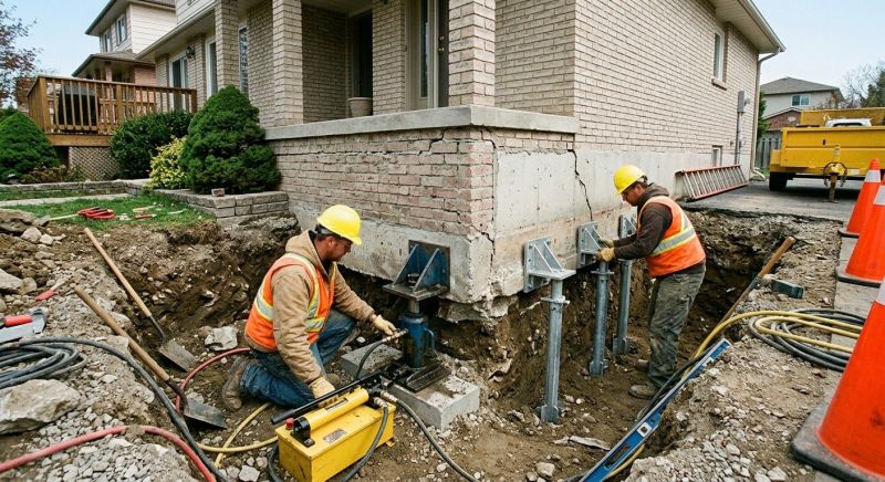 Structural Foundation Repair in North Reading, MA