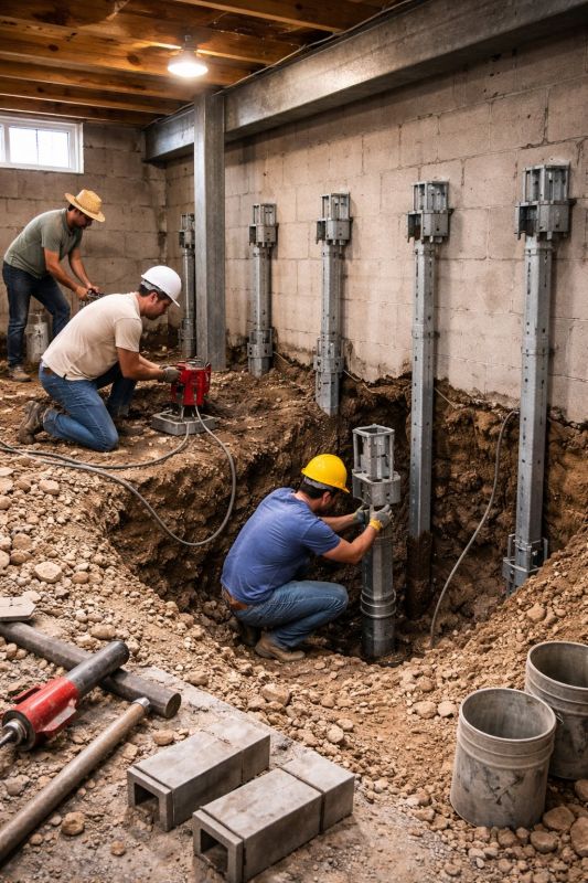 Underpinning Repair in North Andover, MA