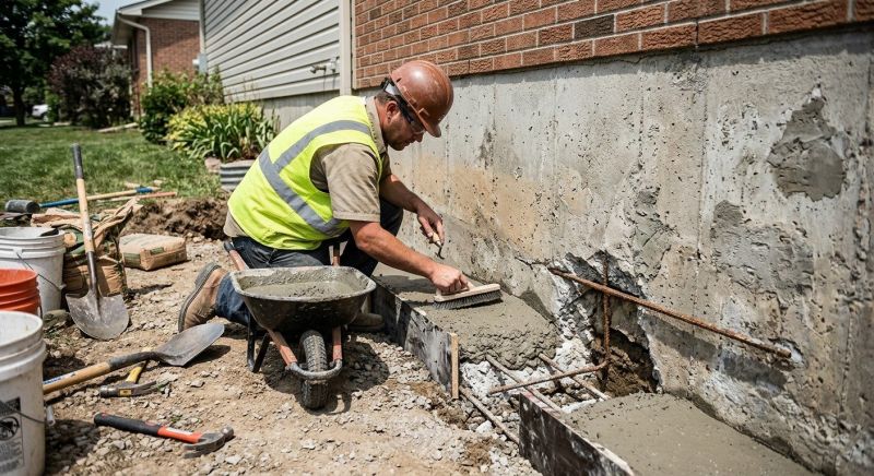 Concrete Foundation Repair in Woburn, MA