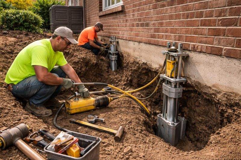 Settling Foundation Service in Waltham, MA